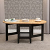 Wooden Coffee Table Drop Leaf - Santos