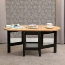 Wooden Coffee Table Drop Leaf - Santos