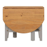Wooden Coffee Table Drop Leaf - Santos