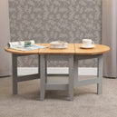 Wooden Coffee Table Drop Leaf - Santos