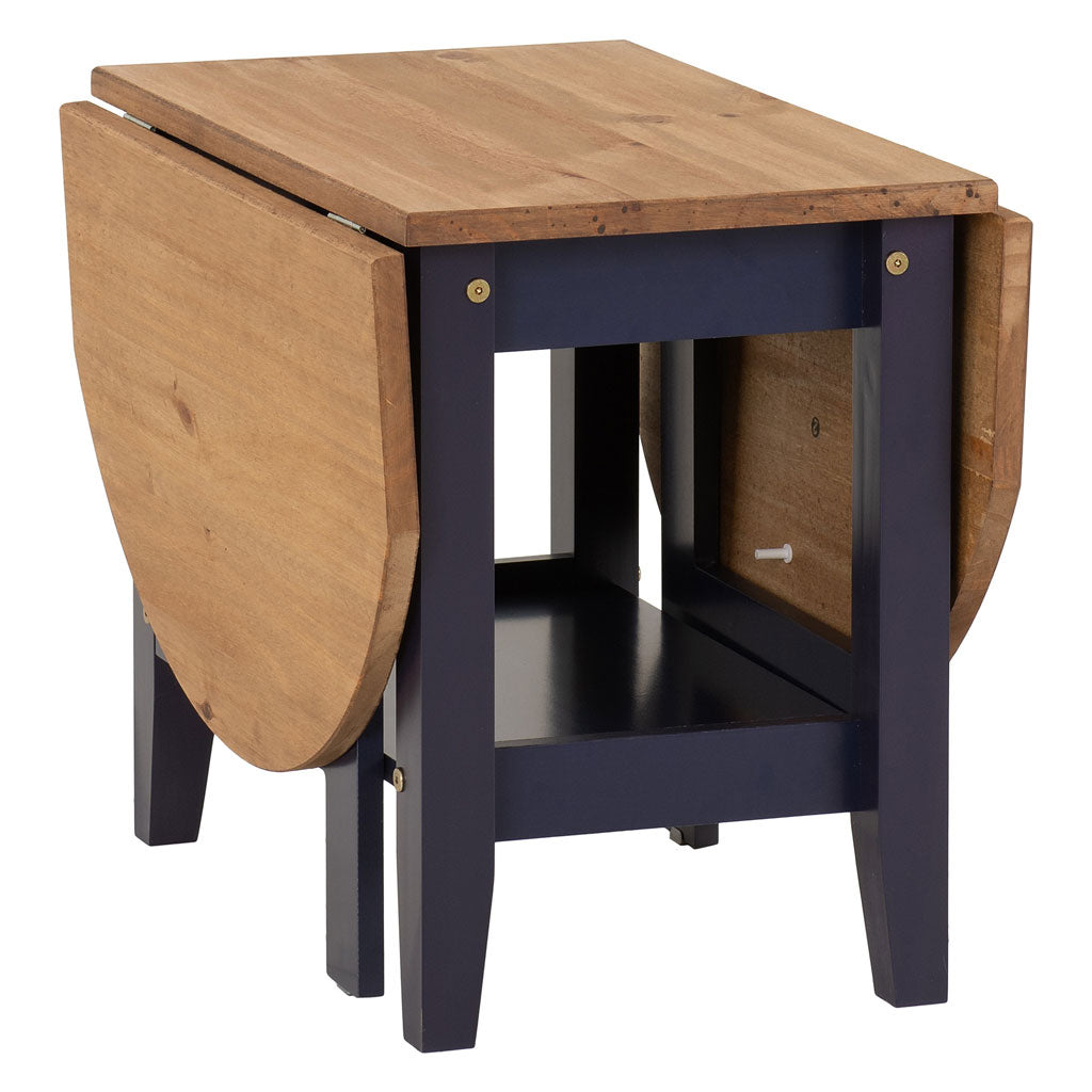 Wooden Coffee Table Drop Leaf - Santos