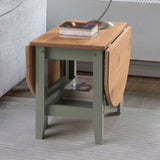 Wooden Coffee Table Drop Leaf - Santos