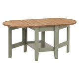 Wooden Coffee Table Drop Leaf - Santos