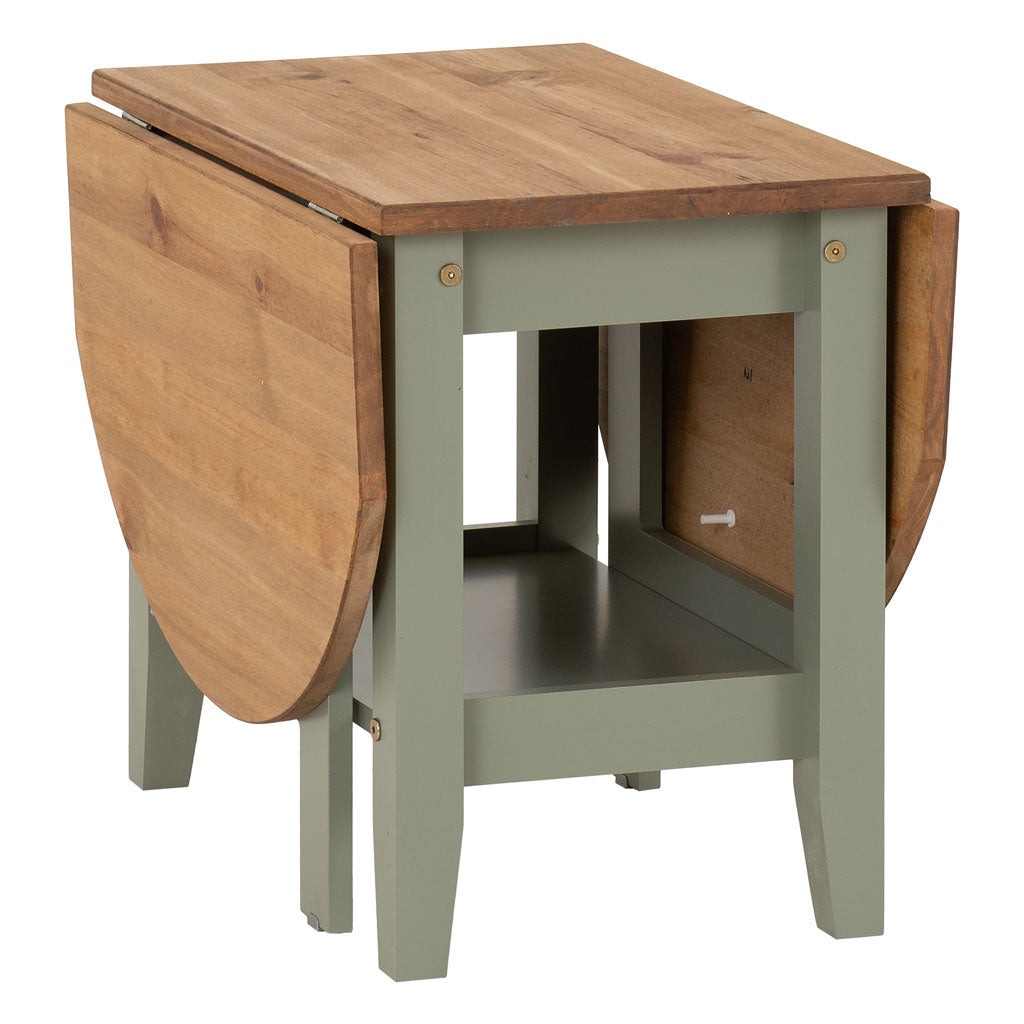 Wooden Coffee Table Drop Leaf - Santos