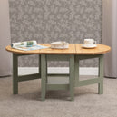 Wooden Coffee Table Drop Leaf - Santos