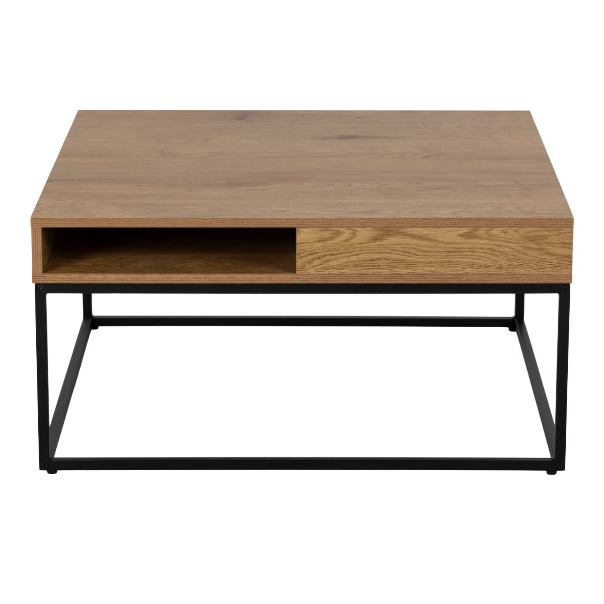 Wooden Coffee Table With Open Storage - Willford