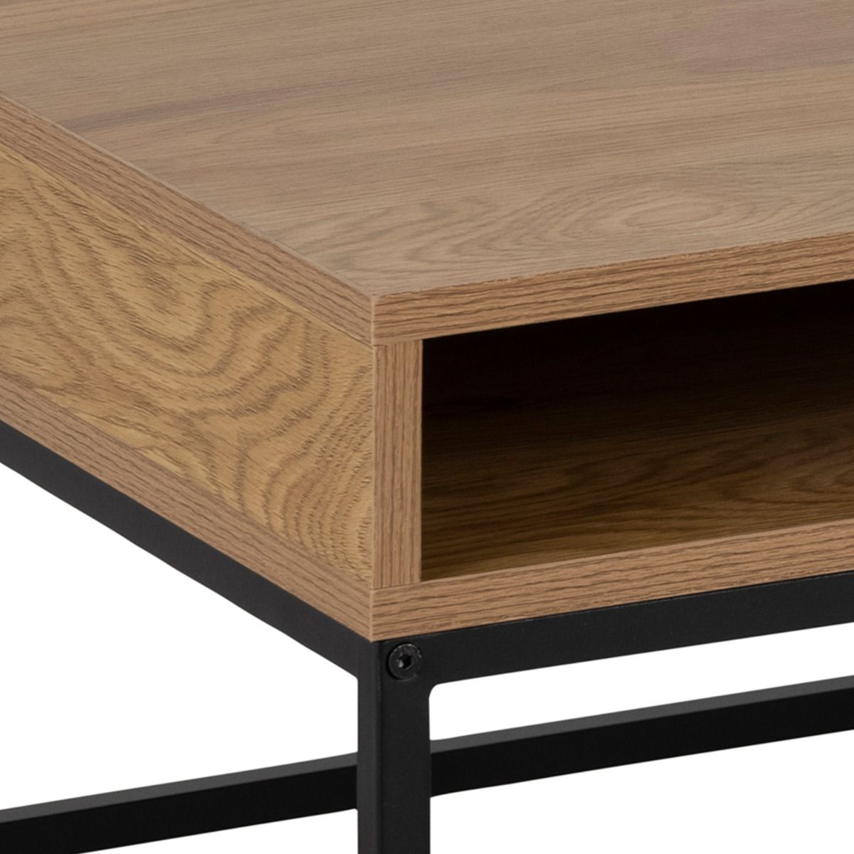 Wooden Coffee Table With Open Storage - Willford