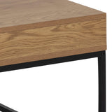 Wooden Coffee Table With Open Storage - Willford