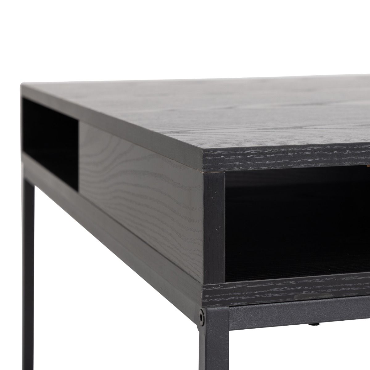 Wooden Coffee Table With Open Storage - Willford