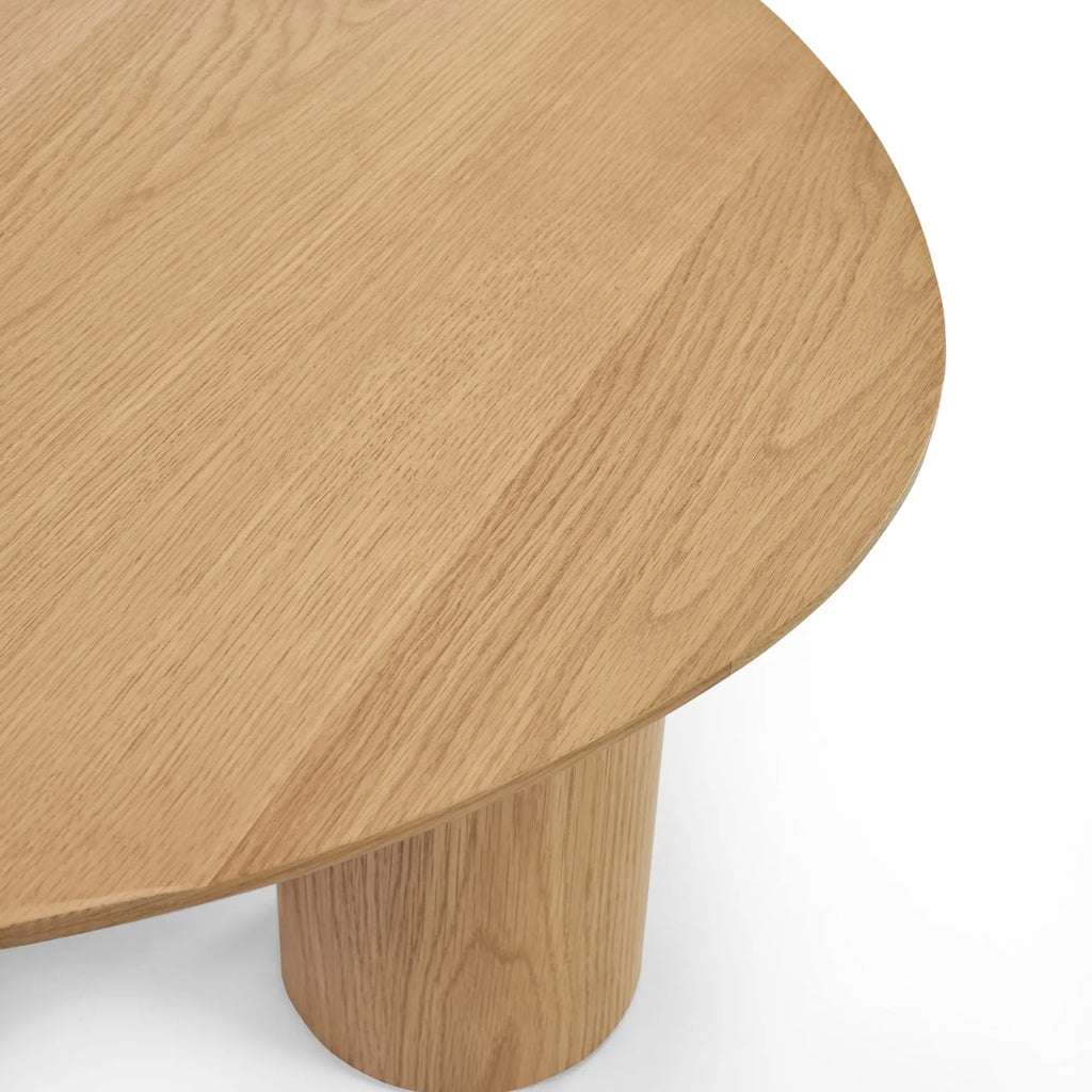 Wooden Coffee Table Oval - Anya