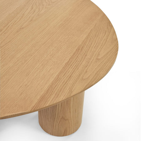 Wooden Coffee Table Oval - Anya