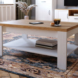 Wooden Coffee Table Rectangular - Bohol