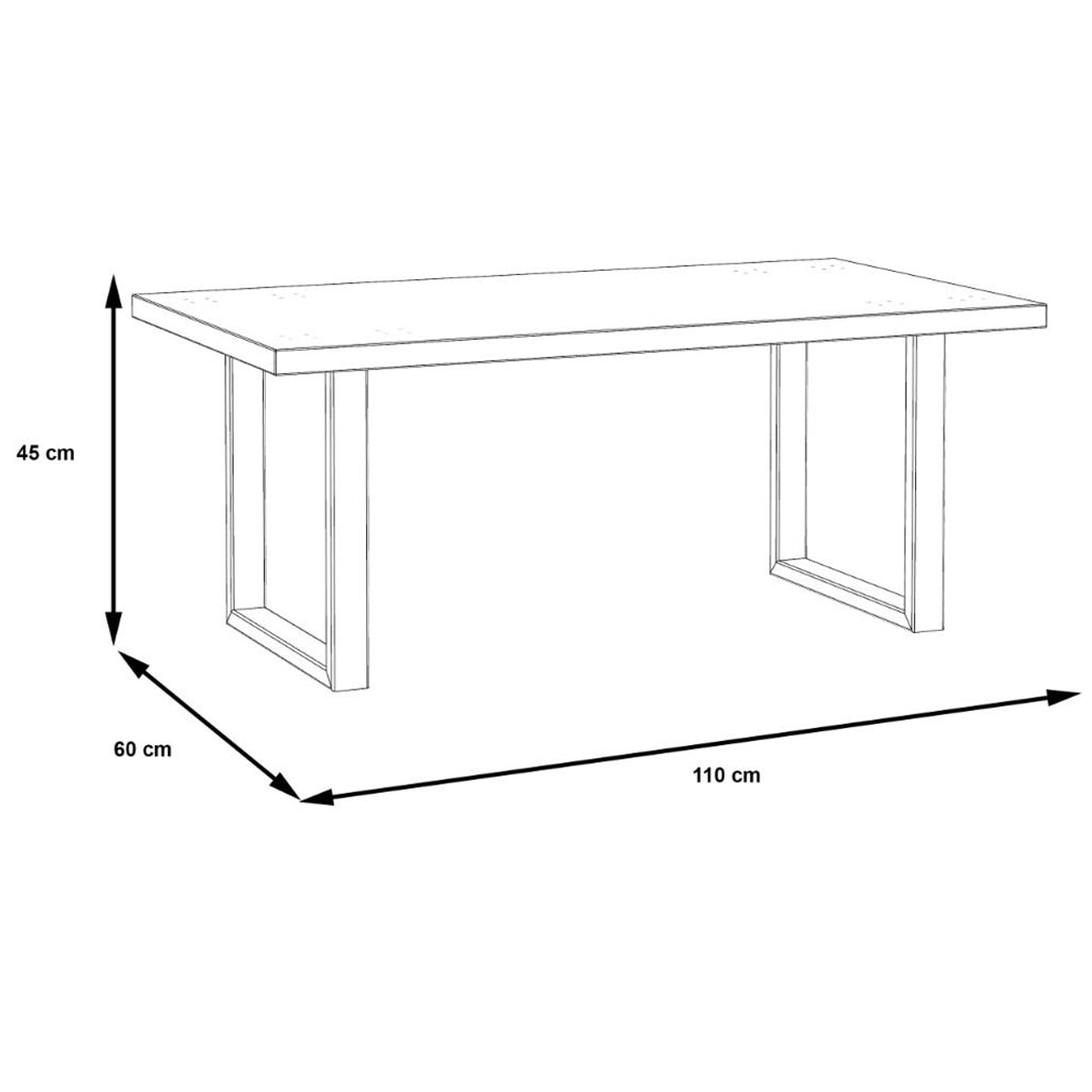 Wooden Coffee Table Rectangular - Atlantic