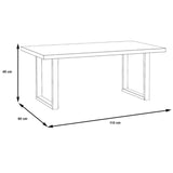Wooden Coffee Table Rectangular - Atlantic