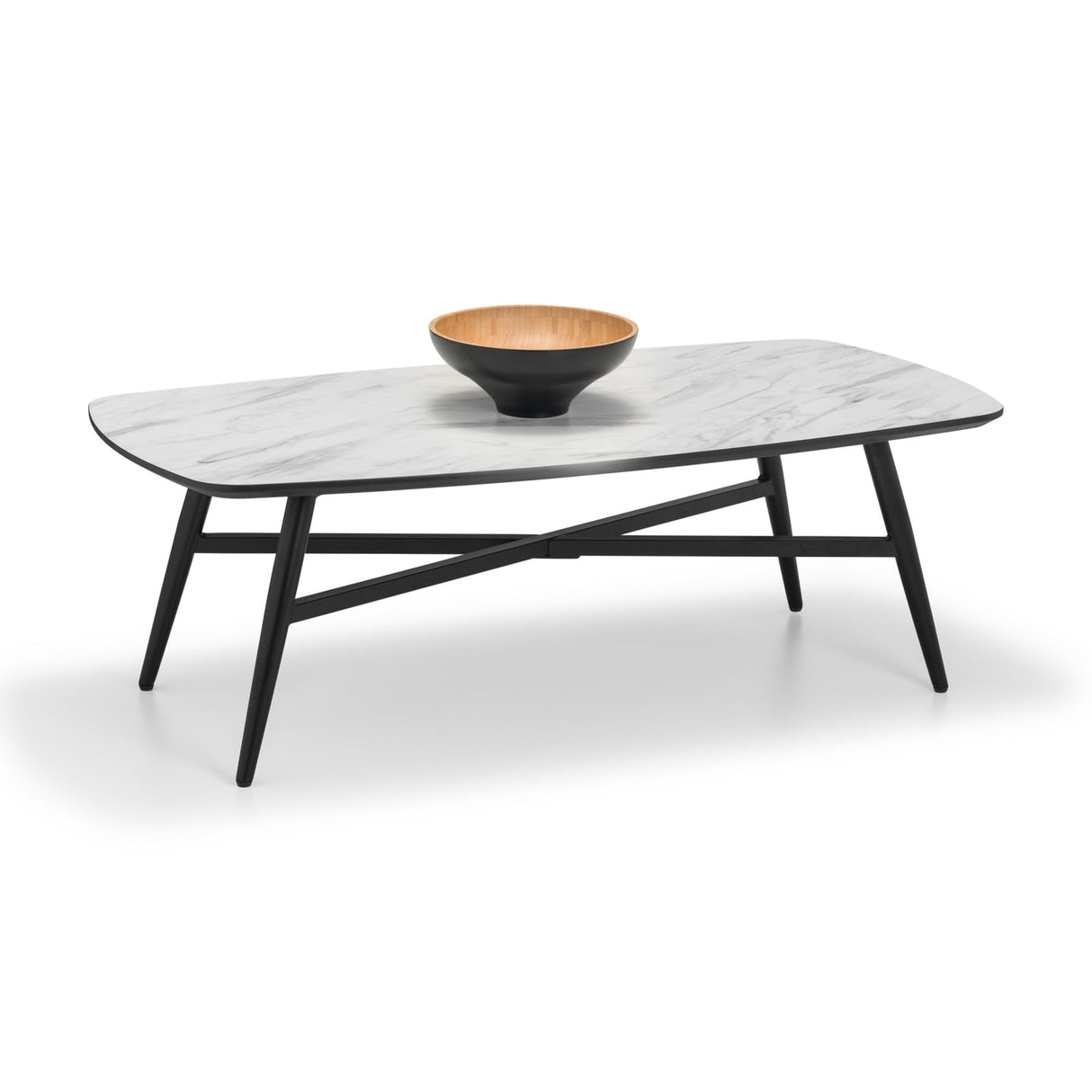 Wooden Coffee Table Rectangular - Caruso