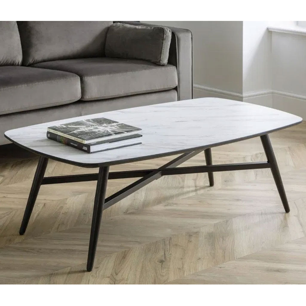 Wooden Coffee Table Rectangular - Caruso
