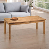 Wooden Coffee Table Rectangular - Coxmoor