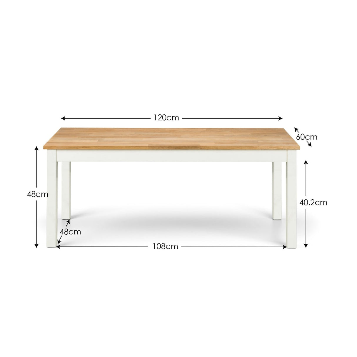Wooden Coffee Table Rectangular - Coxmoor