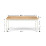 Wooden Coffee Table Rectangular - Coxmoor