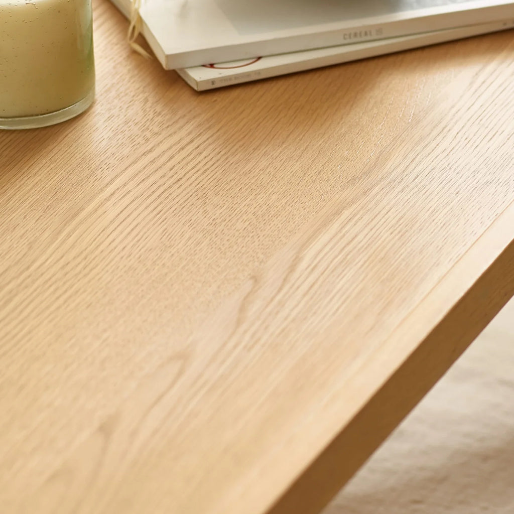 Wooden Coffee Table Rectangular - Haddon