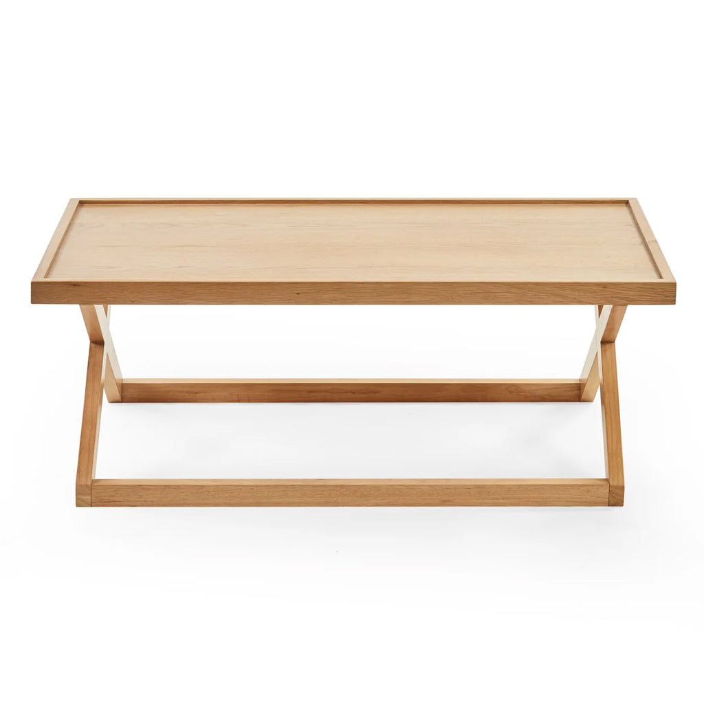 Wooden Coffee Table Rectangular - Haddon