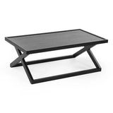 Wooden Coffee Table Rectangular - Haddon