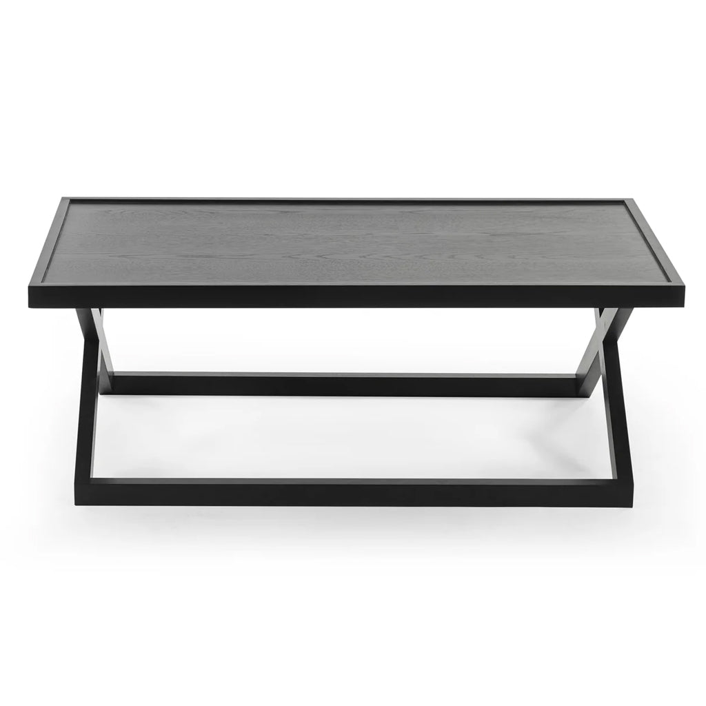 Wooden Coffee Table Rectangular - Haddon