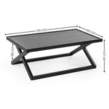 Wooden Coffee Table Rectangular - Haddon