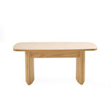 Wooden Coffee Table Rectangular - Louis