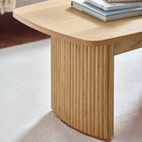 Wooden Coffee Table Rectangular - Louis