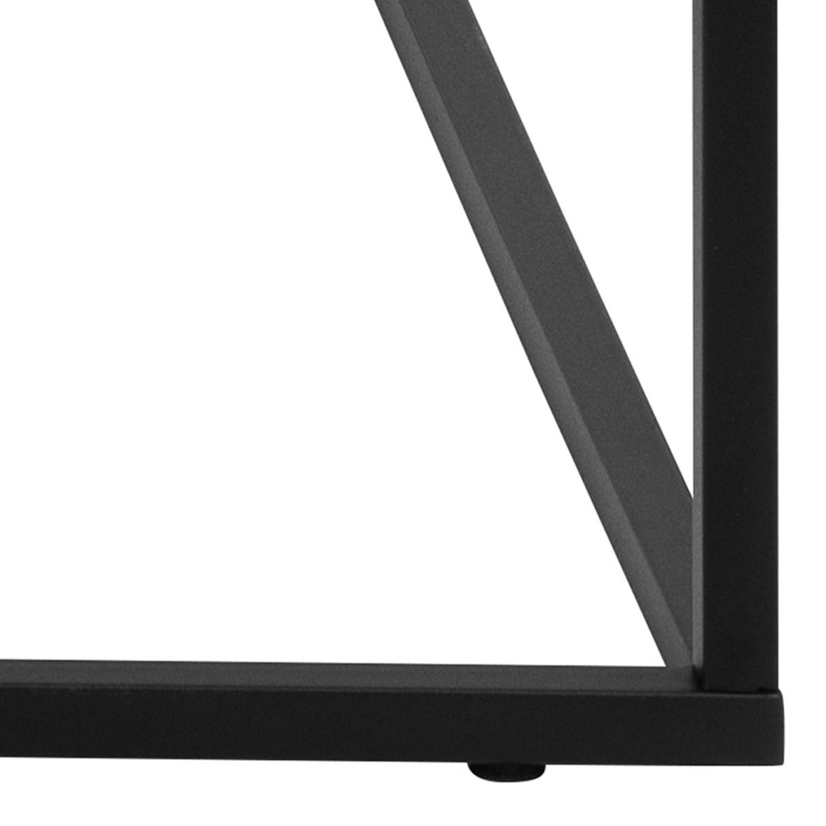 Wooden Coffee Table Rectangular in Marble Effect - Barossa