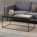 Wooden Coffee Table Rectangular in Marble Effect - Barossa