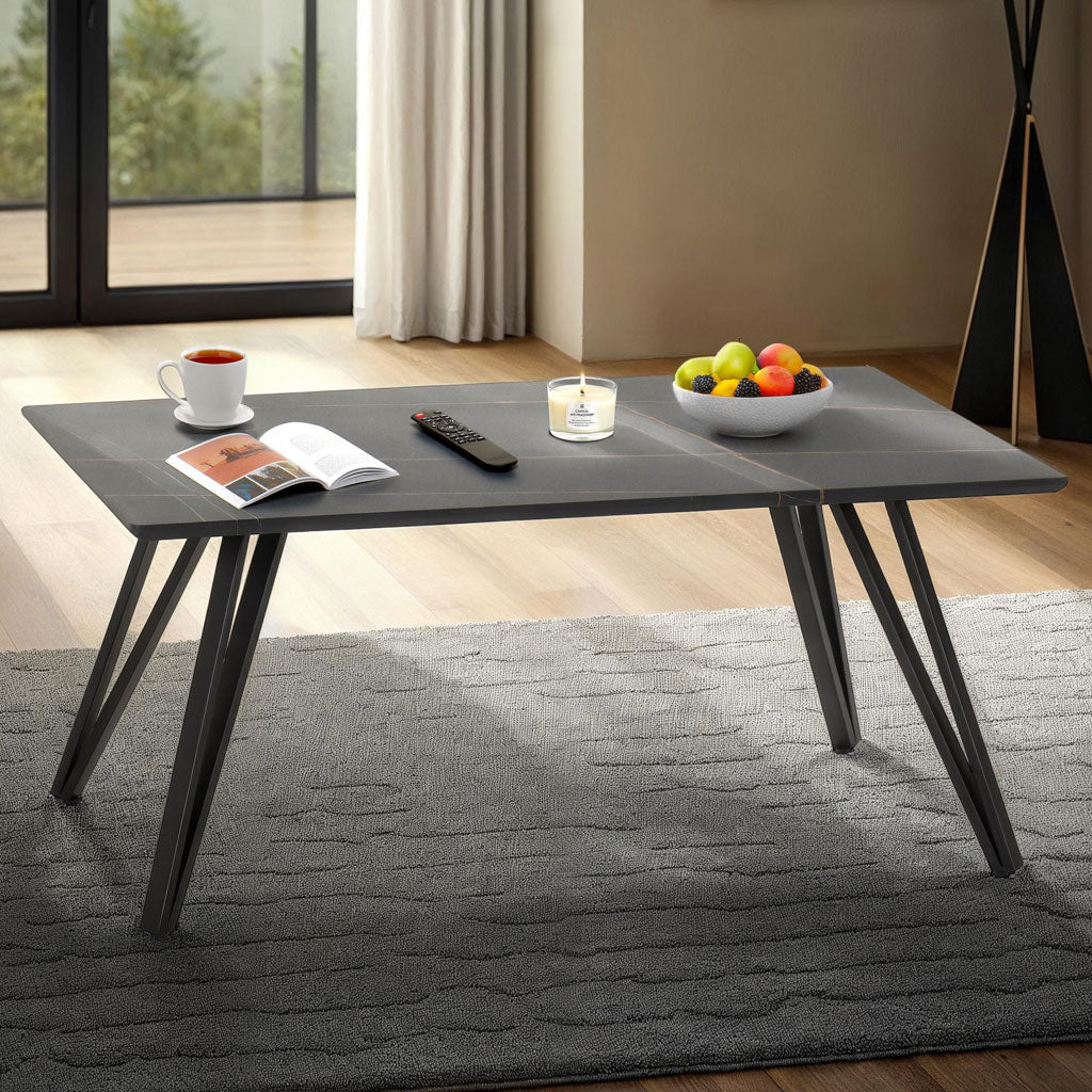 Wooden Coffee Table Rectangular - Marlow