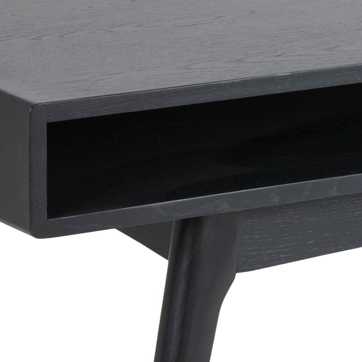 Wooden Coffee Table Rectangular With Open Shelf - Marte