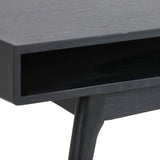 Wooden Coffee Table Rectangular With Open Shelf - Marte