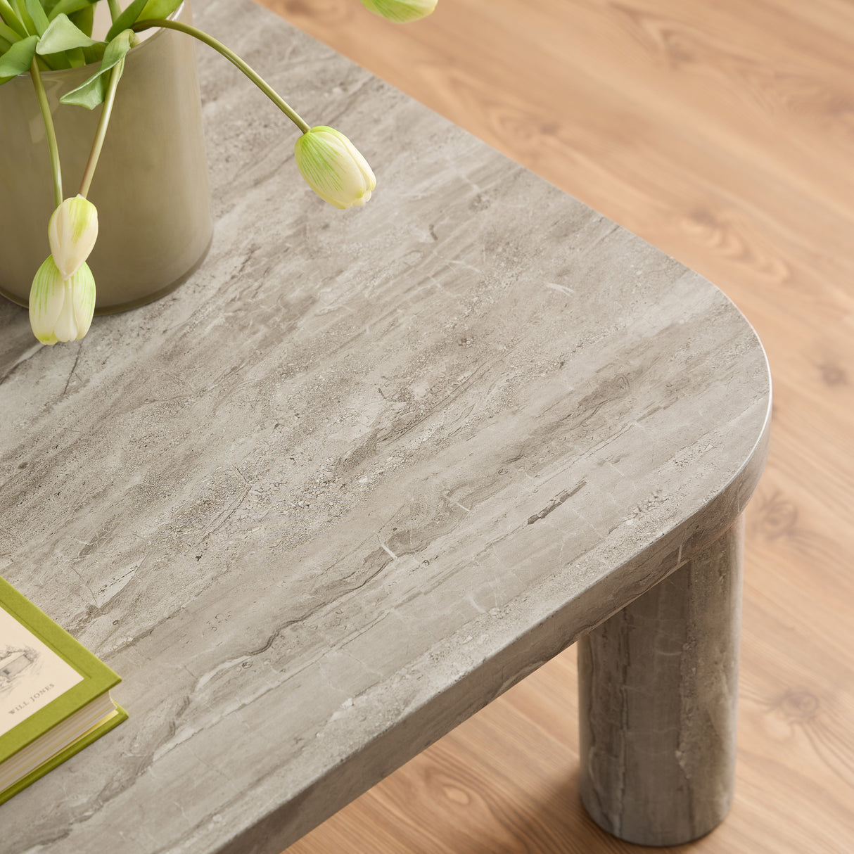 Wooden Coffee Table Rectangular - Solano