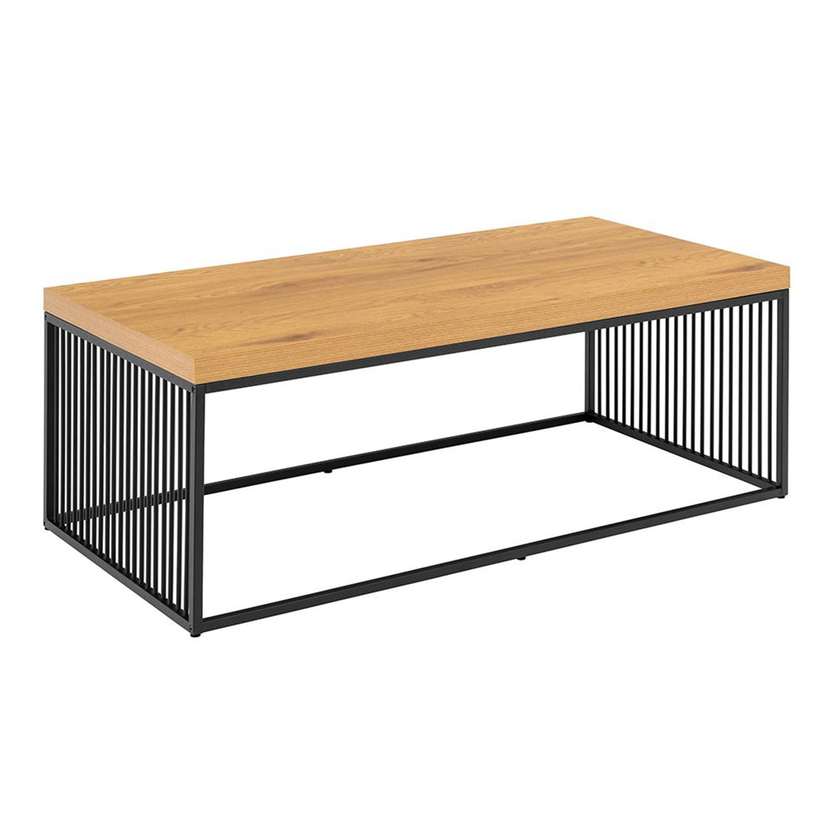Wooden Coffee Table Rectangular - Strington