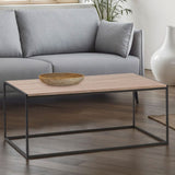 Wooden Coffee Table Rectangular - Tribeca