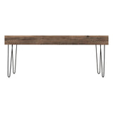 Wooden Coffee Table Rectangular - Troy