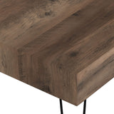 Wooden Coffee Table Rectangular - Troy