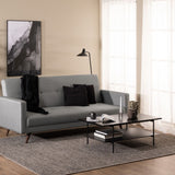 Wooden Coffee Table Rectangular With Undershelf - Angus