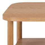 Wooden Coffee Table Rectangular With Undershelf - Banbury