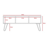 Wooden Coffee Table Rectangular - Vegas