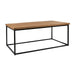 Wooden Coffee Table Rectangular - Warrington