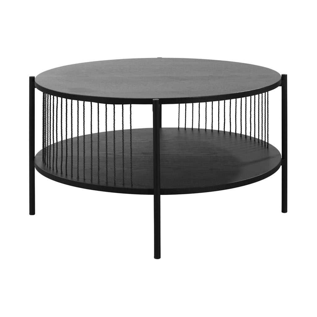 Wooden Coffee Table Round - Harper