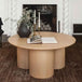 Wooden Coffee Table Round - Lane