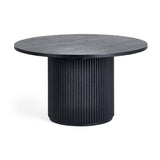 Wooden Coffee Table Round - Louis