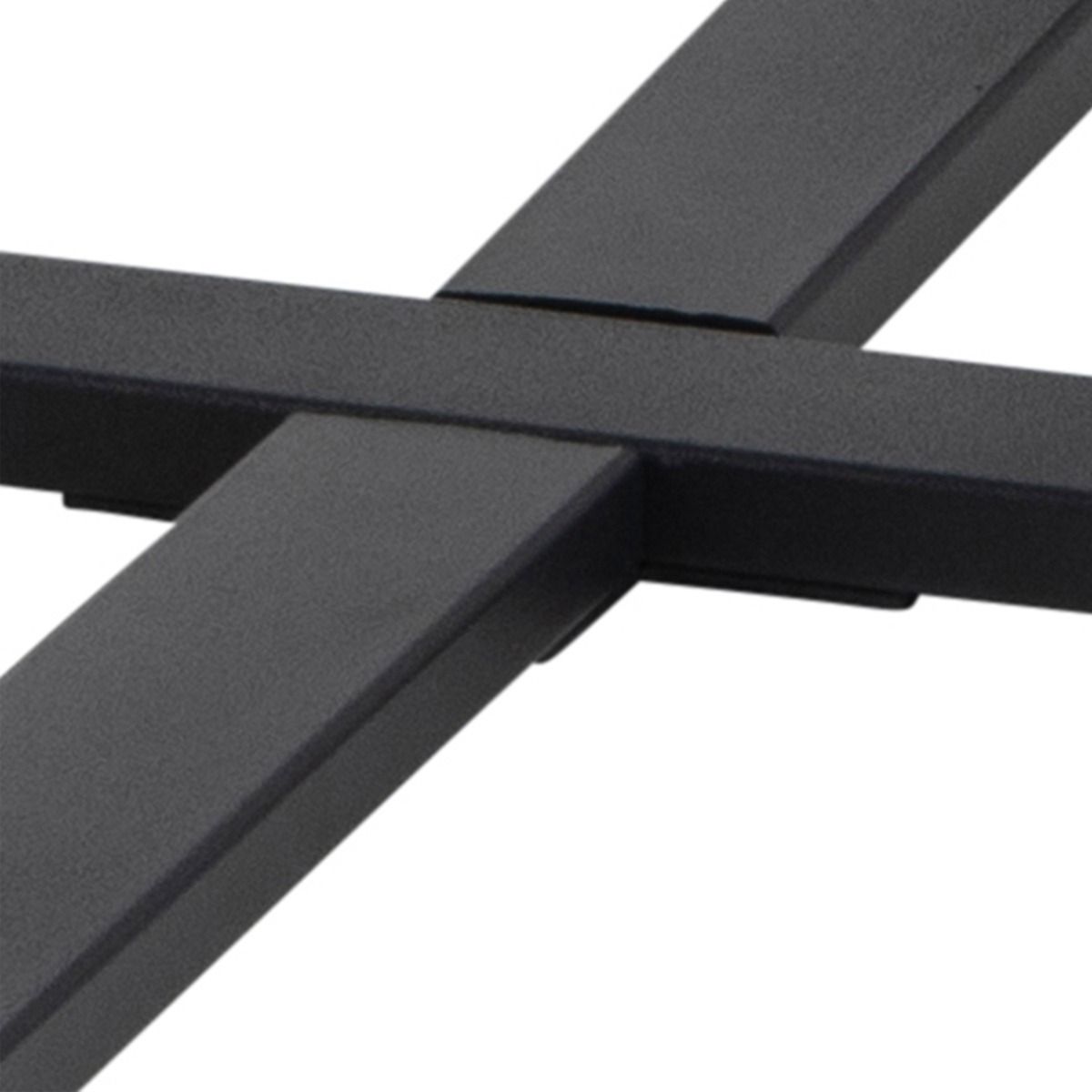 Wooden Coffee Table Round in Marble Effect - Amble