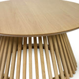 Wooden Coffee Table Round - Ollie