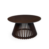 Wooden Coffee Table Round - Ollie